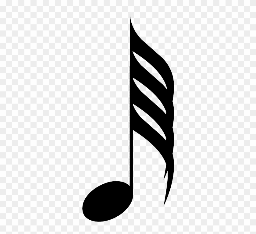 Ejemplo De Semifusa Imagenes De Notas Musicales - Nota Musical Png Clipart
