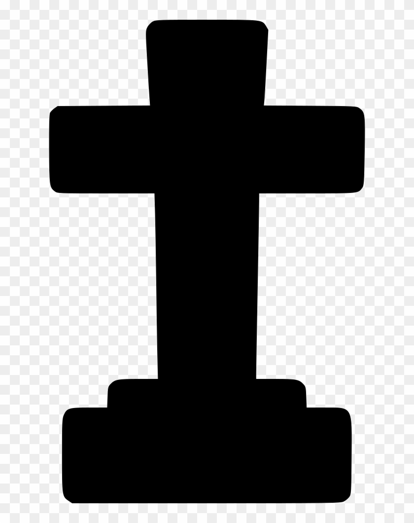 Halloween Grave Cemetery Rip Cross Png Icon - Icono De Una Cruz Clipart