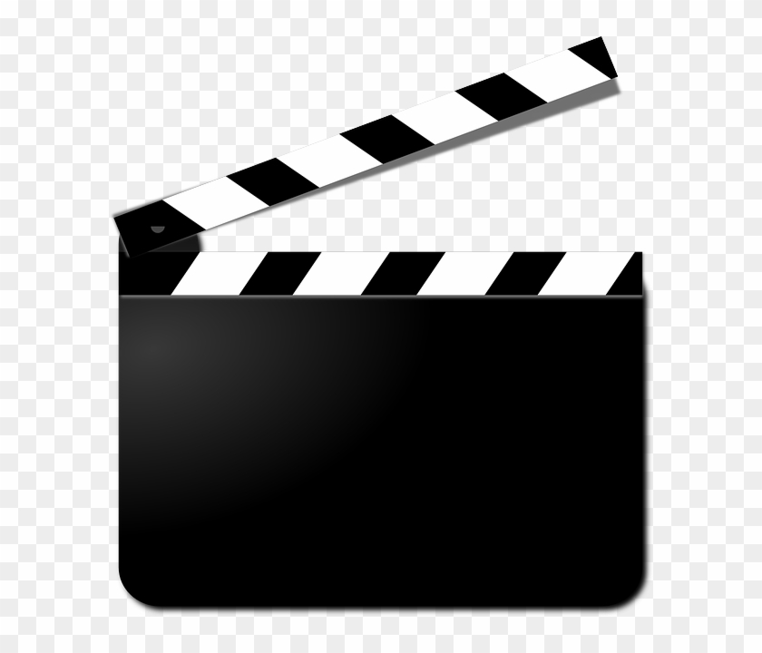Movies Png - Movie Clapper Clip Art Transparent Png