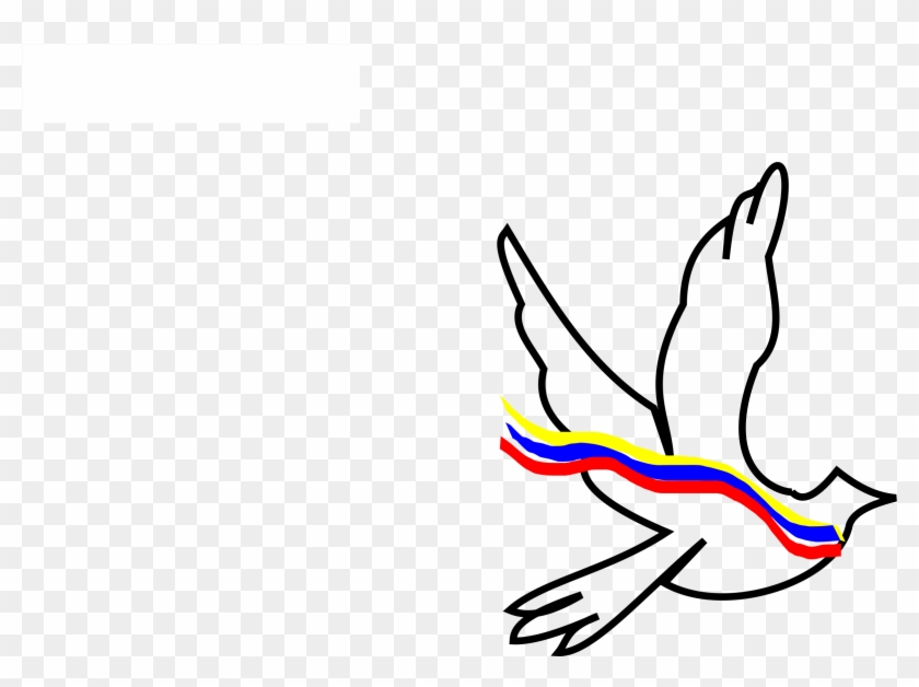 Big Image - Peace Dove Colombia Clipart