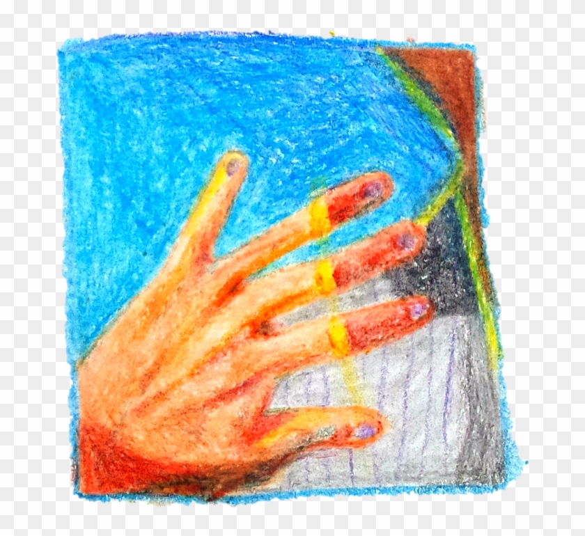 2014 Crayon On Paper - Painting Clipart