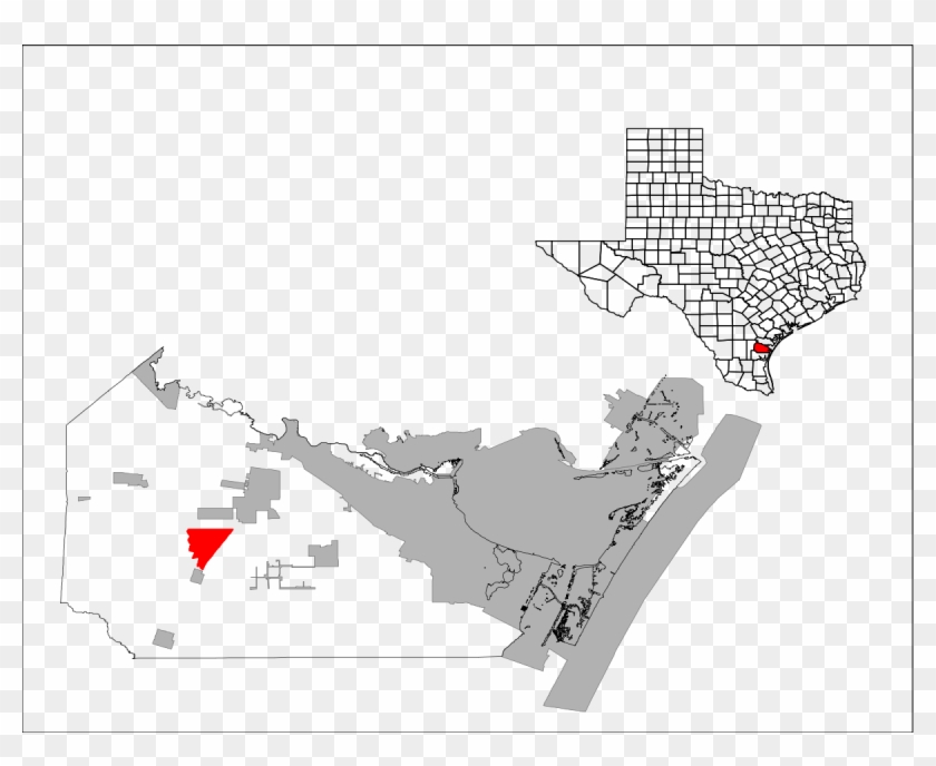 Map Of Texas Counties Clipart