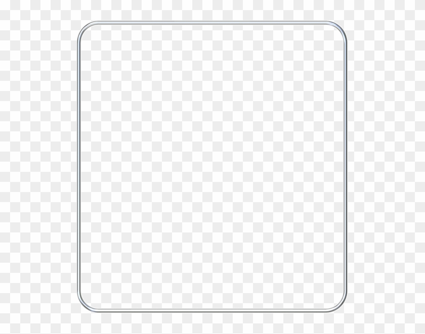 Rounded Square Png - Thin White Frame Png Clipart #769995