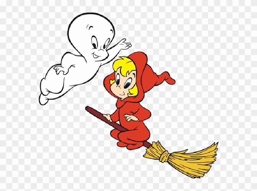 Halloween Cute Ghost Clipart Casper The Friendly Clipart - Happy Halloween Casper The Friendly Ghost - Png Download