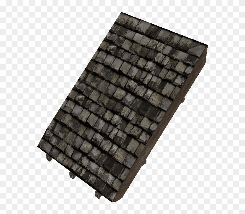 Slate Shingle Roof - Roof Clipart #770114