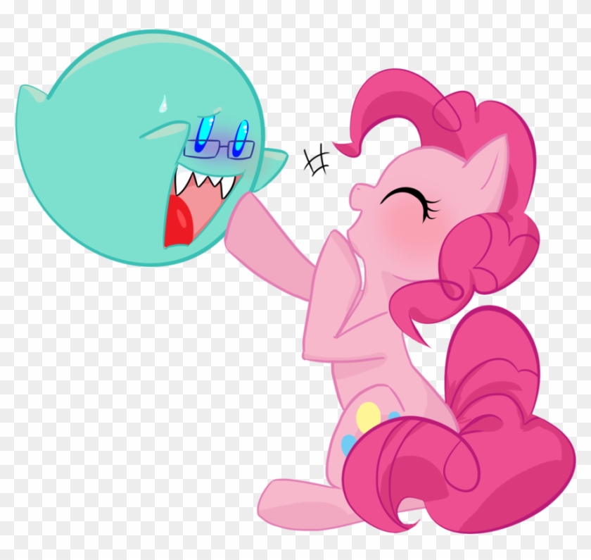 Bigbuxart, Blushing, Boo, Crossover, Cute, Eyes Closed, - Boo Ghost Cute Mario Clipart