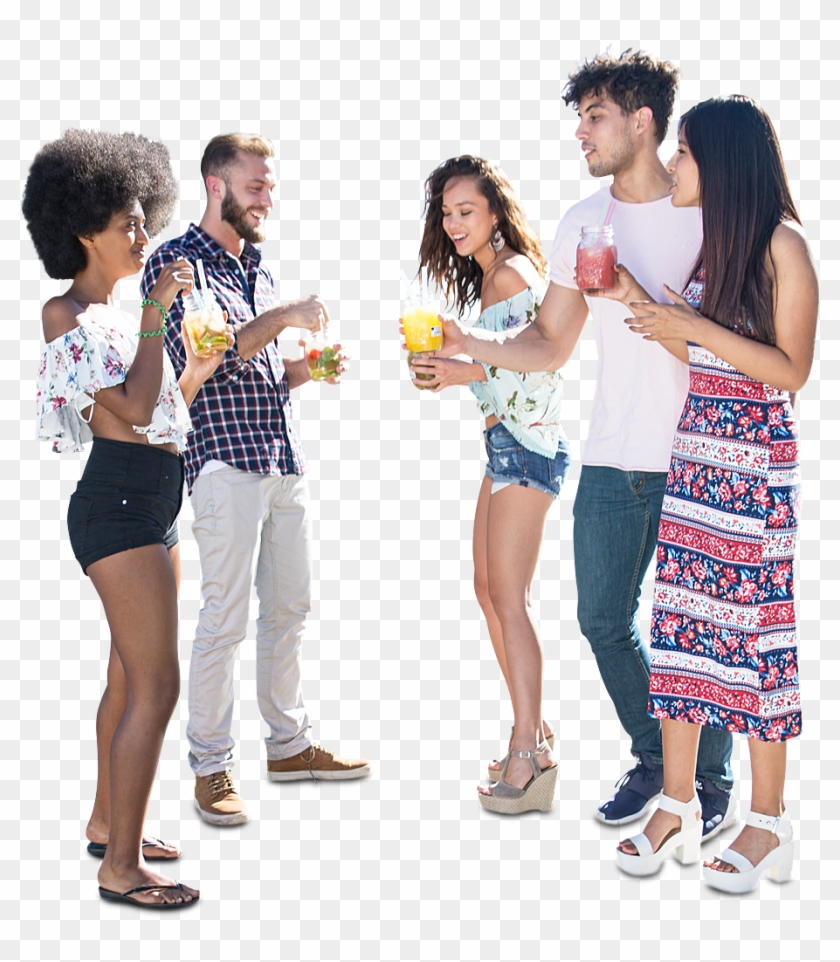 Cut Out By Www - Group People Photoshop Clipart