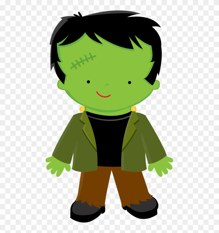 Halloween Frankenstein Clip Art - Cute Frankenstein Clipart - Png Download
