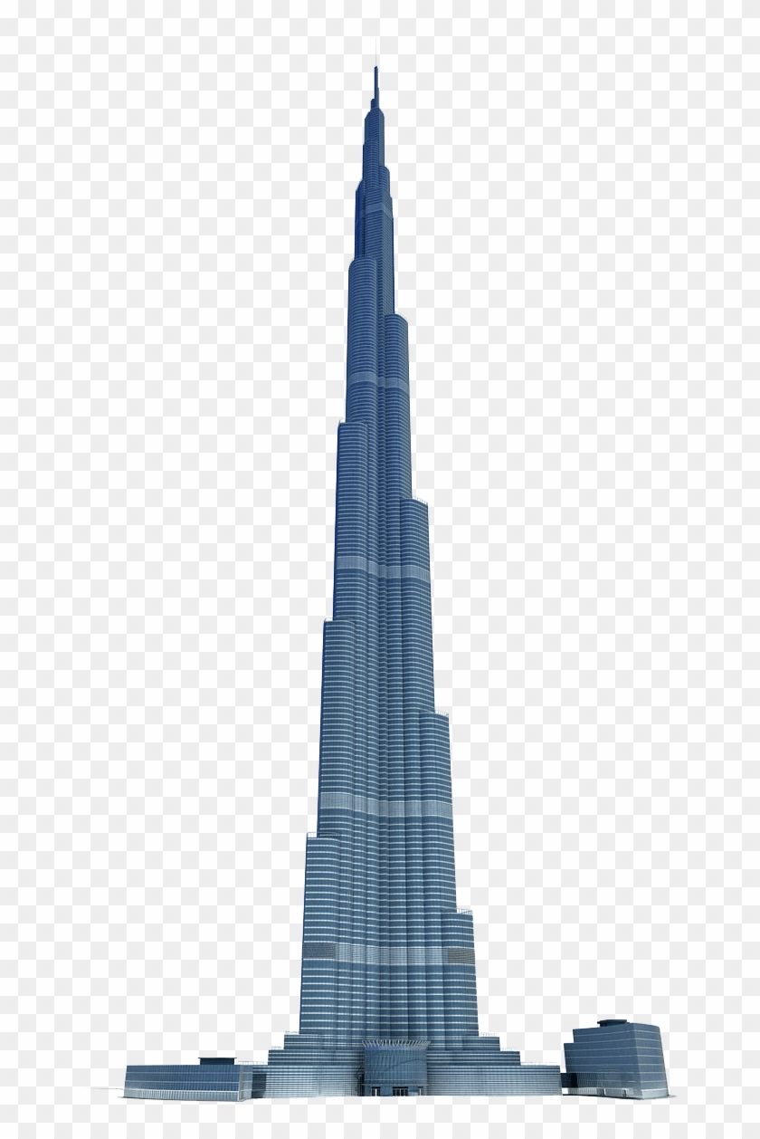 Burj Khalifa Tower - Burj Khalifa Vector Png Clipart #770391