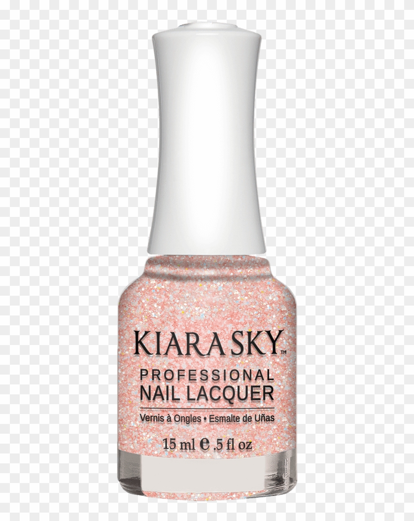 N496 Pinking Of Sparkle - Nail Polish Clipart