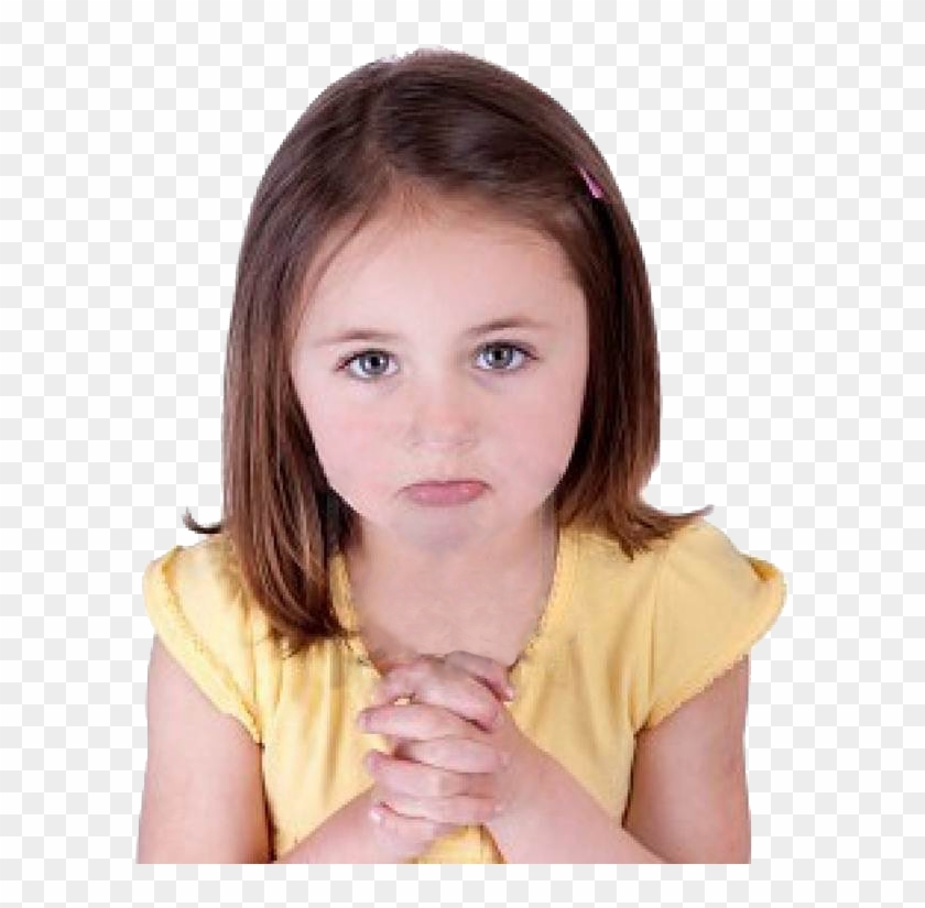Little Girl Begging Clipart