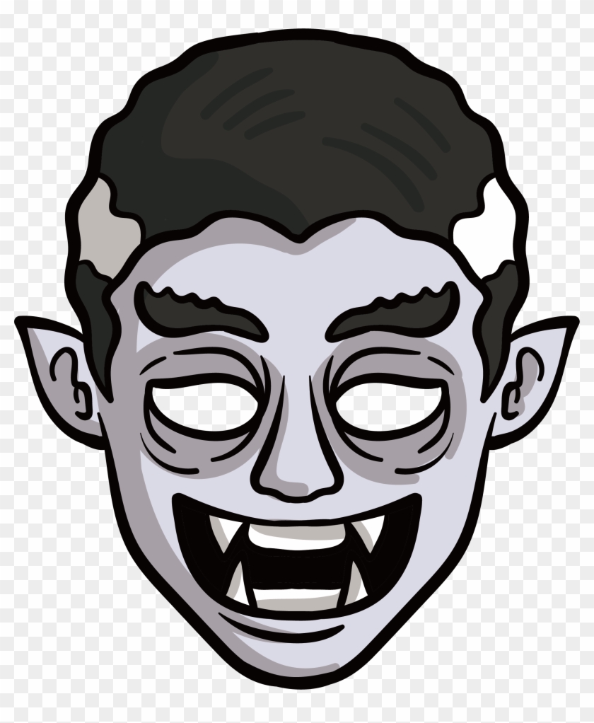 Dracula Face Png Clipart