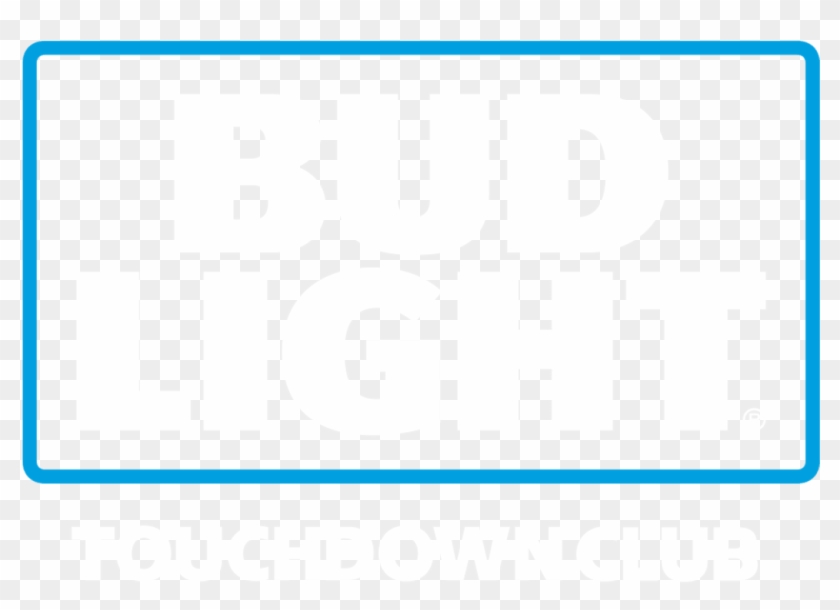Budlight Tdclub Logowhite - Poster Clipart #770864