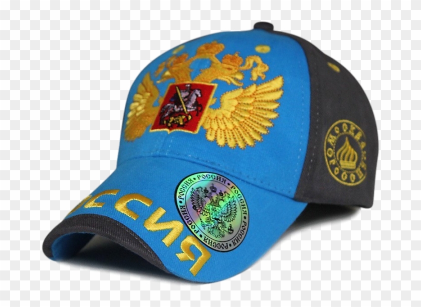 Russia National Olympic Team Cap 2015-2016 Blue&grey - Russian Wrestling T Shirt Clipart