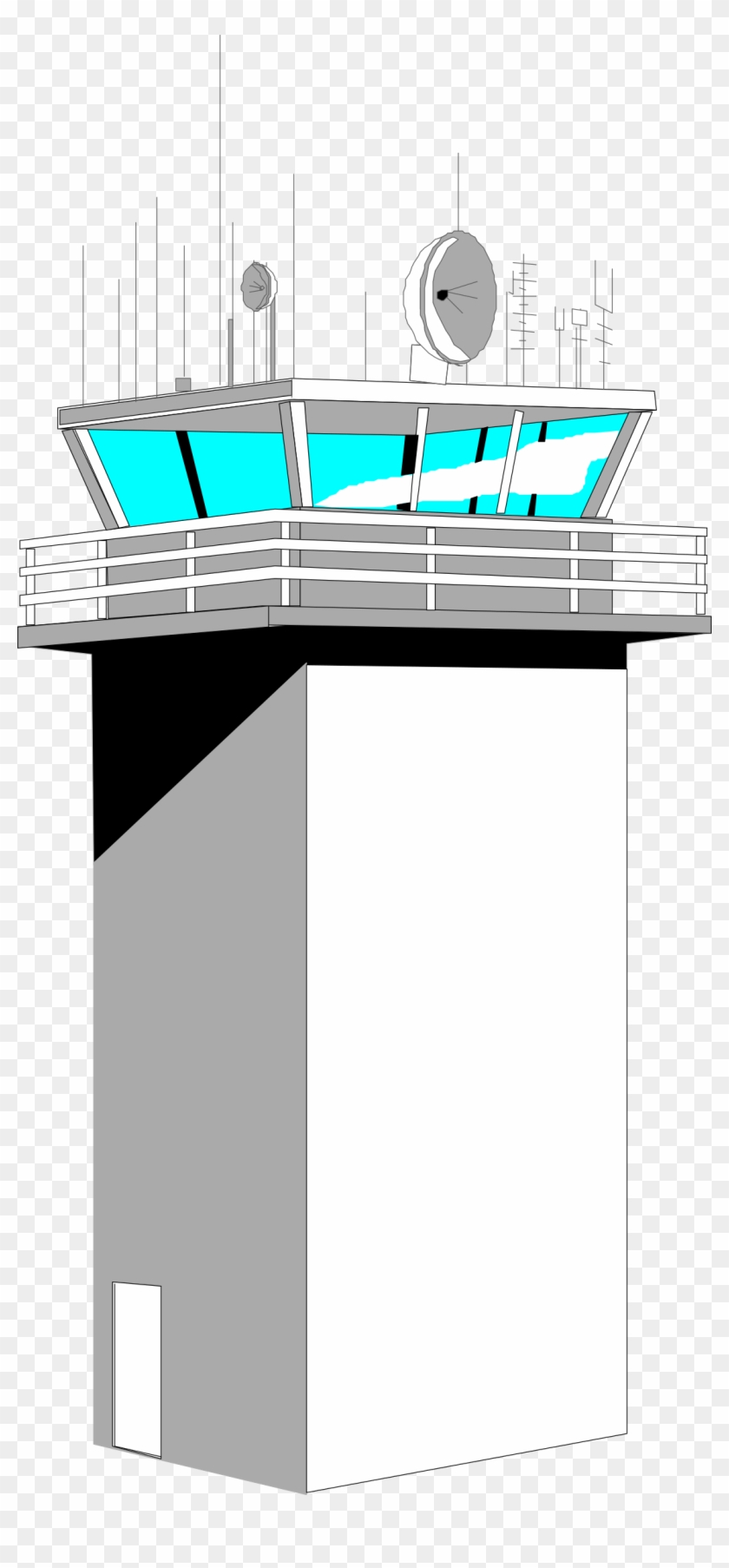 This Free Icons Png Design Of Airport Control Tower Clipart #770897