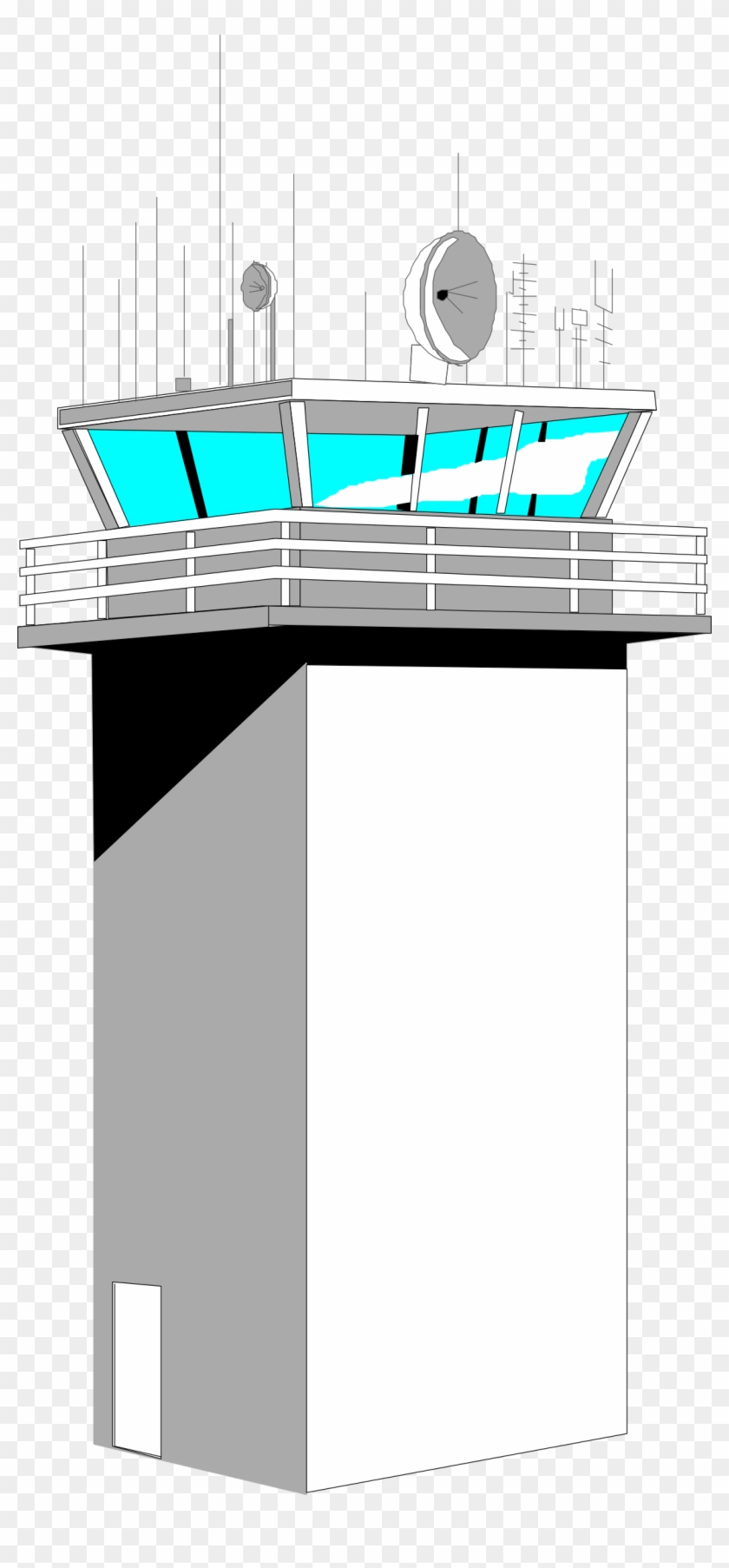 This Free Icons Png Design Of Airport Control Tower Clipart