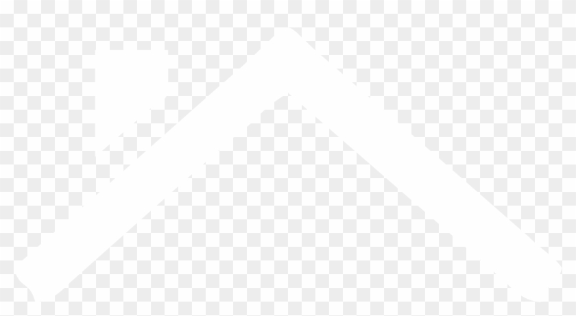 Roofing - Roof Icon White Png Clipart