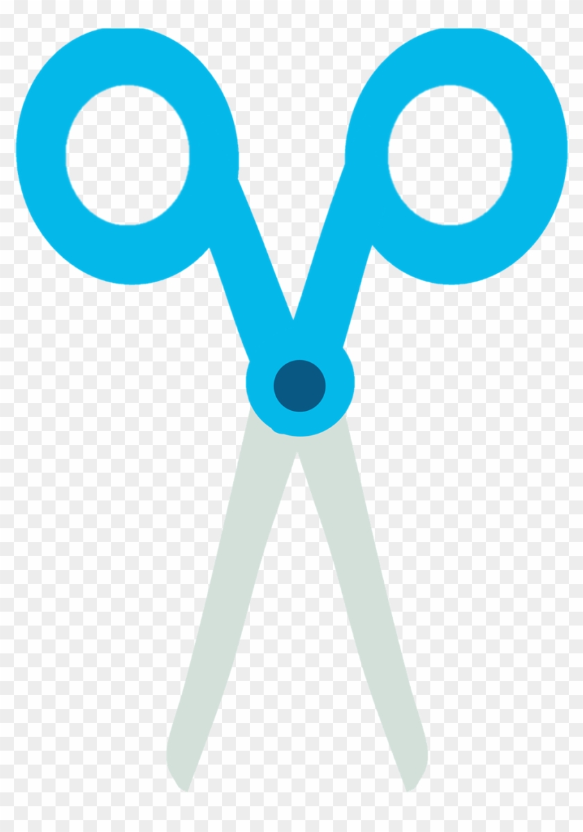 Scissors Material School Supplies - Dibujos De Utiles Escolares Reales Clipart