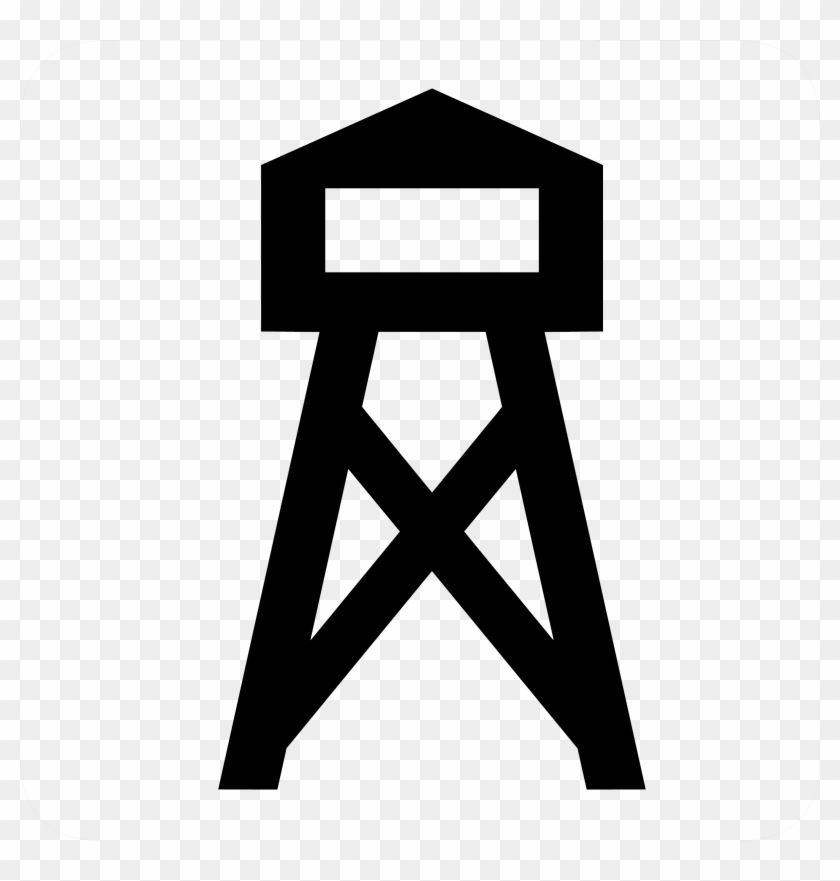 Tower - Water Tower Clip Art - Png Download