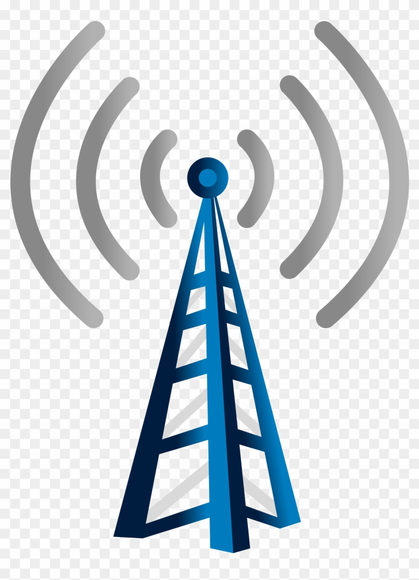 Communication Tower Png Pic - Cell Phone Tower Clip Art Transparent Png #771425