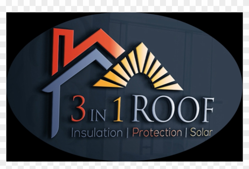 3 In 1 Roof, Inc Is Proud To Be Working With Sunspark - Graphic Design Clipart