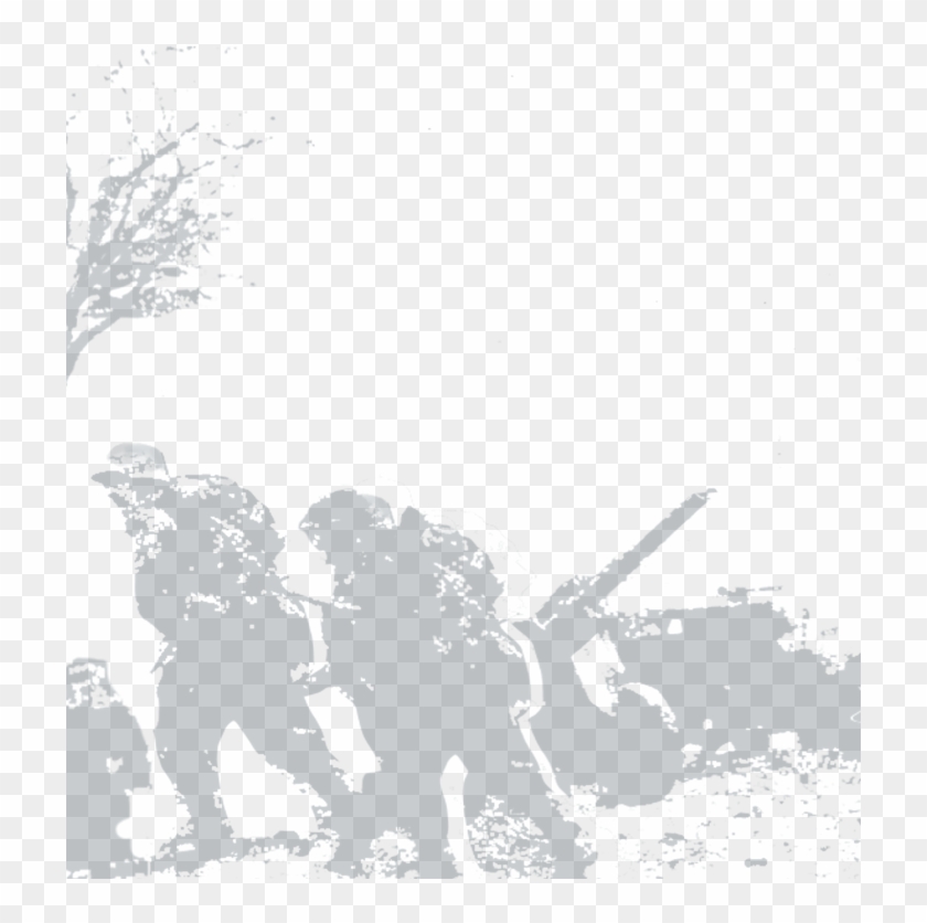 United States Army Liberates Buchenwald - Sketch Clipart