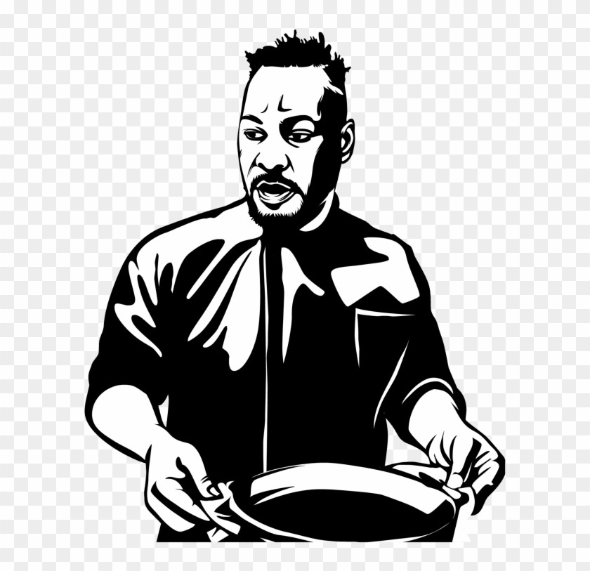 Keeping The People Engaged With The Food - Illustration Clipart #772109