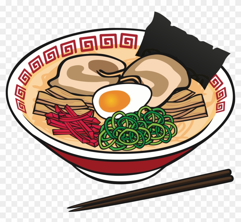 Big Image - Cartoon Ramen Transparent Clipart