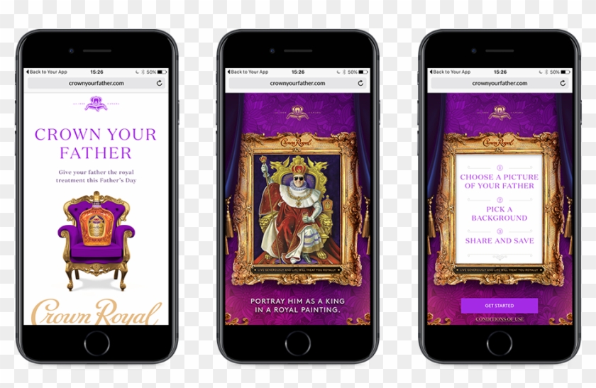 A Special Crown Royal Father's Day Clipart
