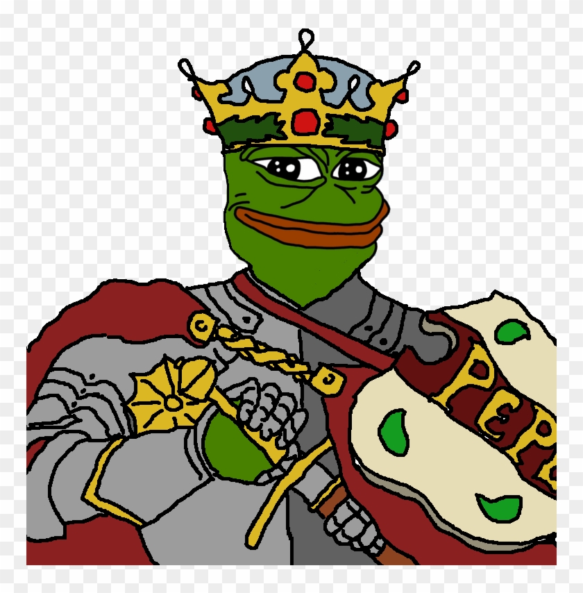 3575460 - Royal Pepe The Frog Clipart #772312