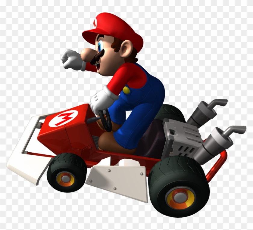 Mario Kart Transparent - Mario Kart Ds Png Clipart #772325