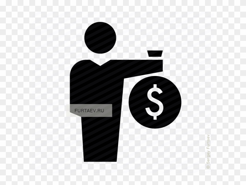 620 X 553 3 - Man With Money Bag Icon Clipart