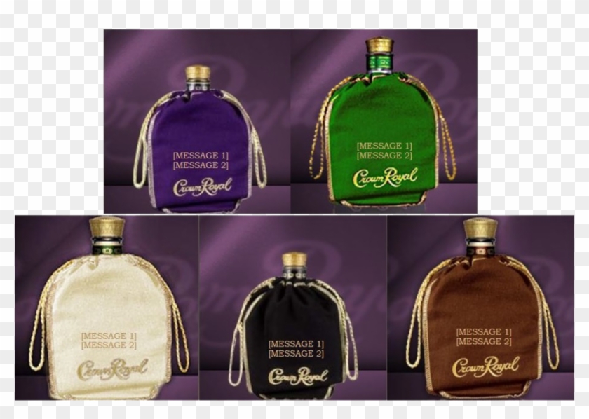 Crown Royal Dice Bag Clipart Crown Royal Rye Whiskey - Png Download
