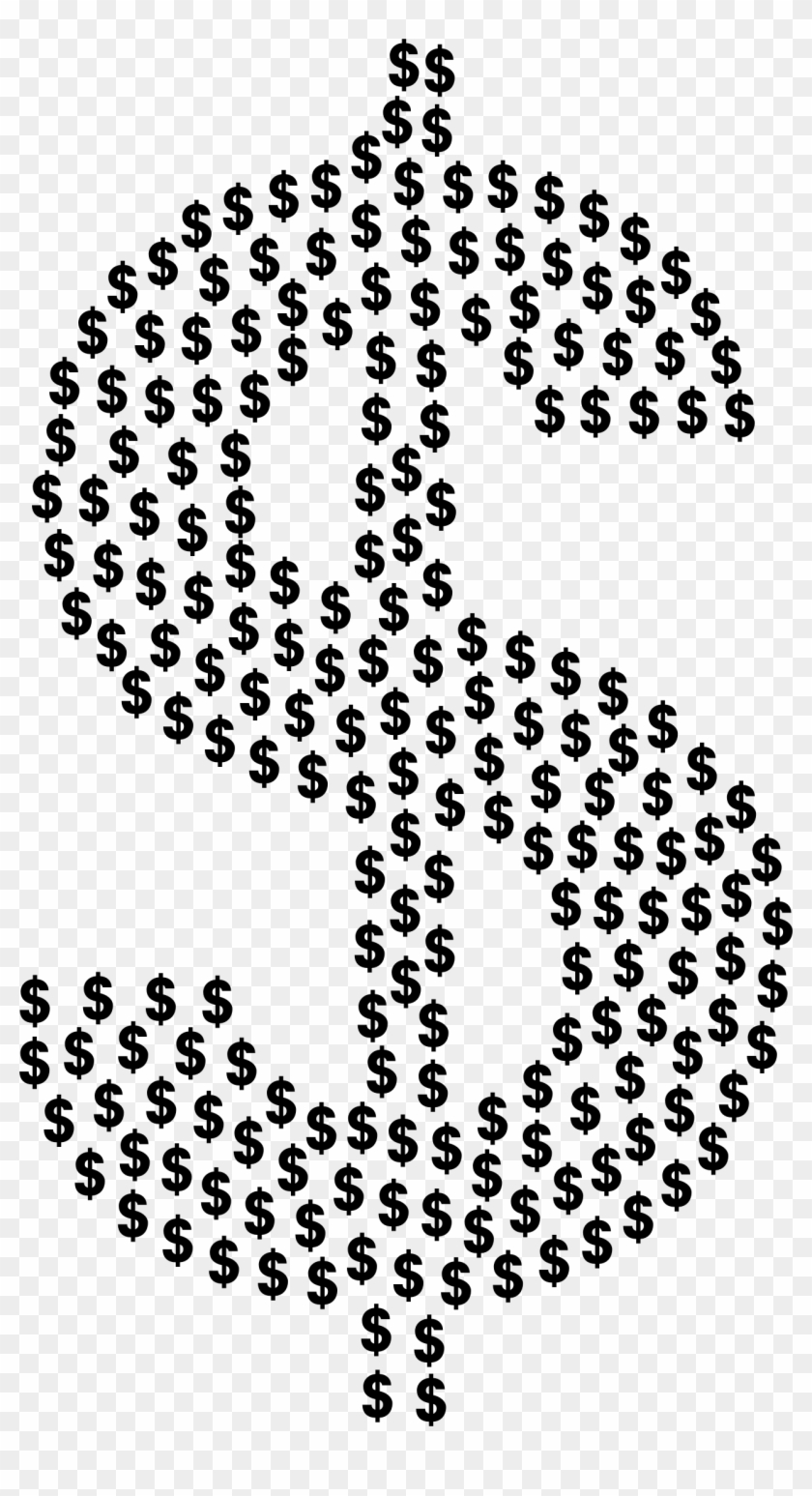 This Free Icons Png Design Of Dollar Sign Fractal Clipart #772514