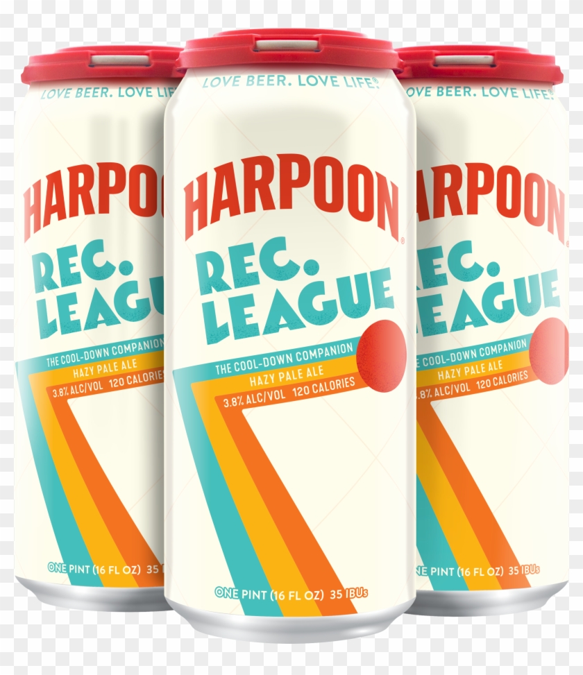 League 16oz 4 Pack Paktech Cans, Pdf - Harpoon Clipart #772636