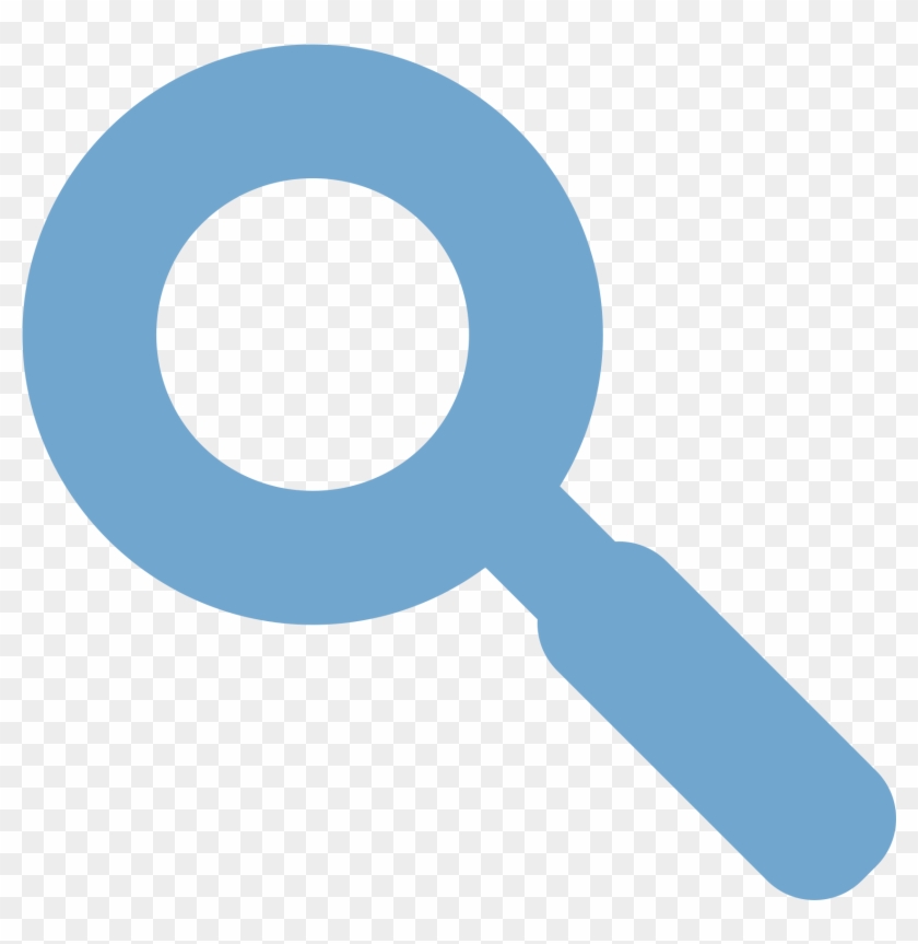 Open - Icon Search Blue Png Clipart
