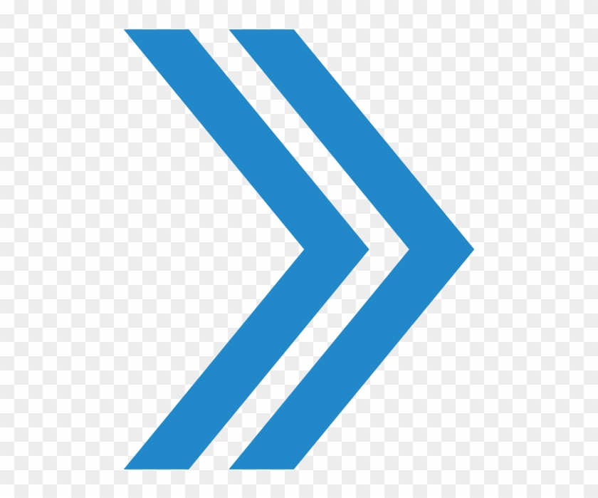 Right Blue Arrow - Parallel Clipart #773200