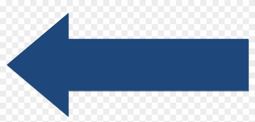 Blue Left Arrow Clipart #773515