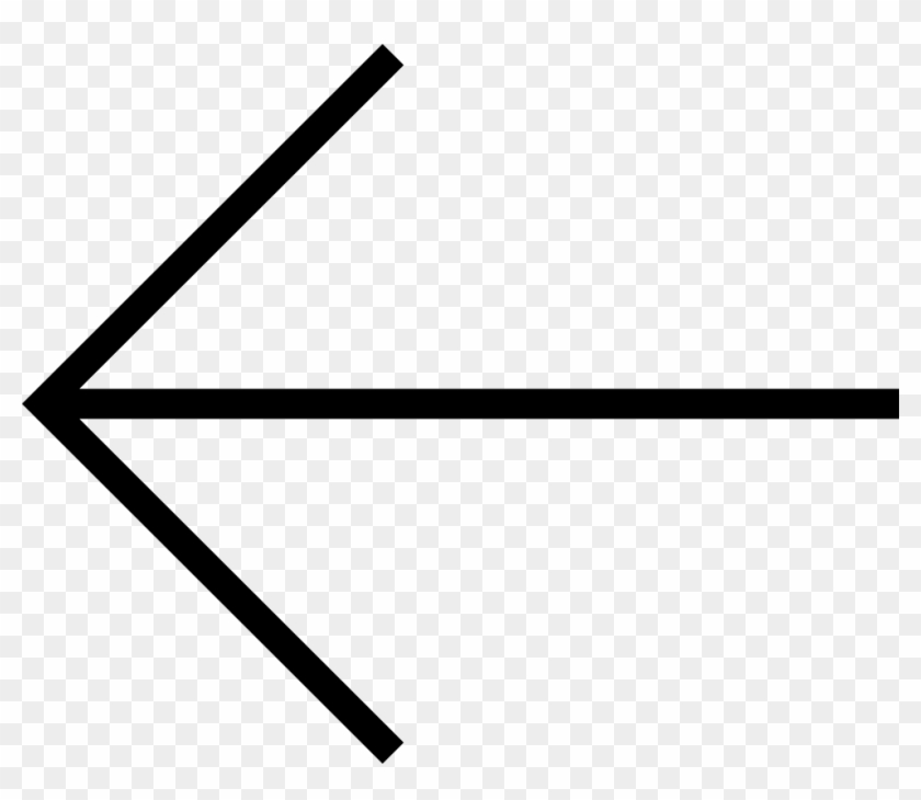 Left Arrow Comments - Triangle Clipart