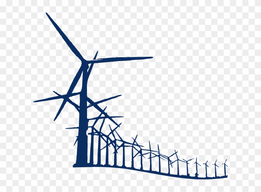 Wind Farm Png - Wind Turbine Farm Png Clipart #773833
