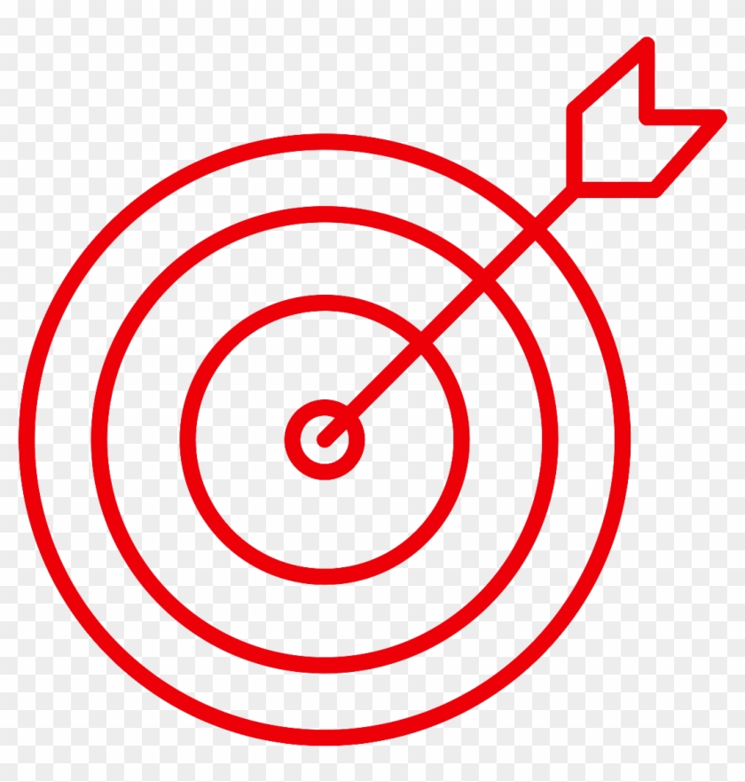 Arrow Tattoo , Png Download - Target Icon Red Clipart #773923