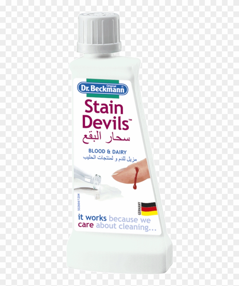 Special Stain Remover Against Blood Stains, Ice Cream, - Dr Beckmann Clipart