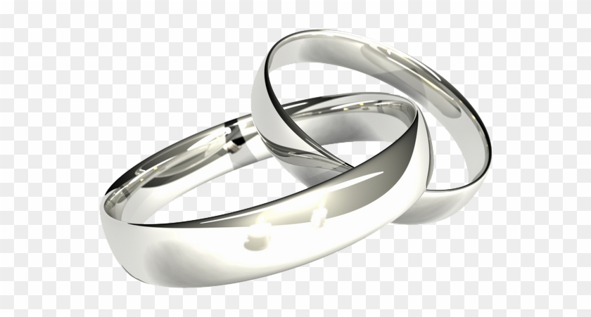 Silver Rings Png - Silver Wedding Bands Png Clipart
