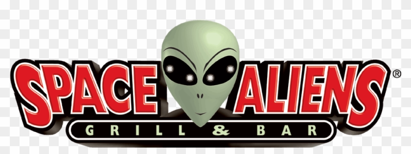 Space Aliens Grill And Bar Logo Clipart
