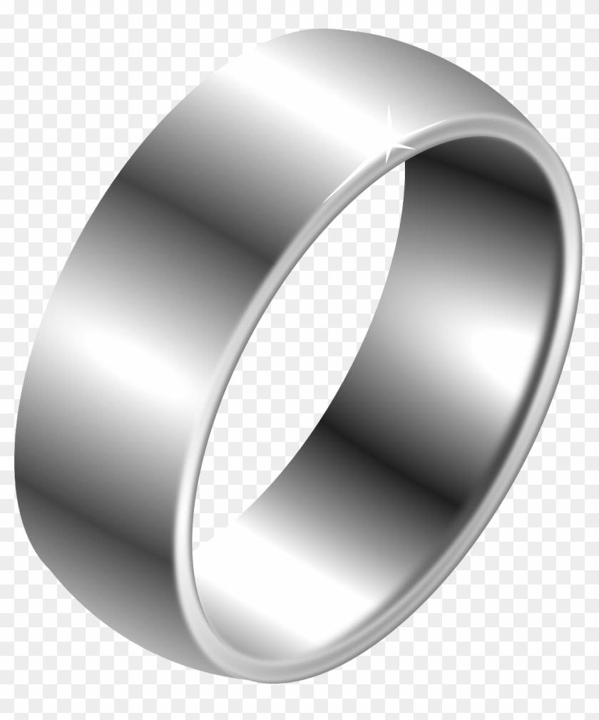 Ring, Fingerring, Silver, Engagement, Engagement Ring - Silver Ring Transparent Background Clipart