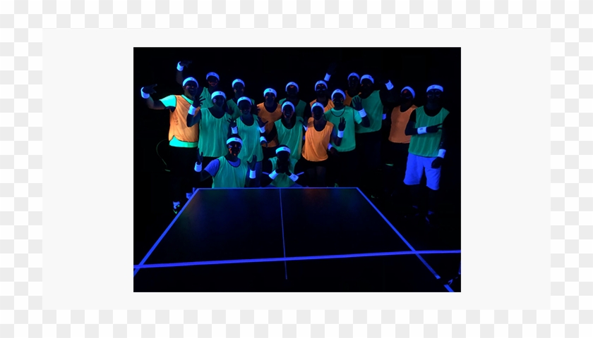 After-work Fun, Fluo And Dodgeball At Fluosports Geneva - Graphic Design Clipart