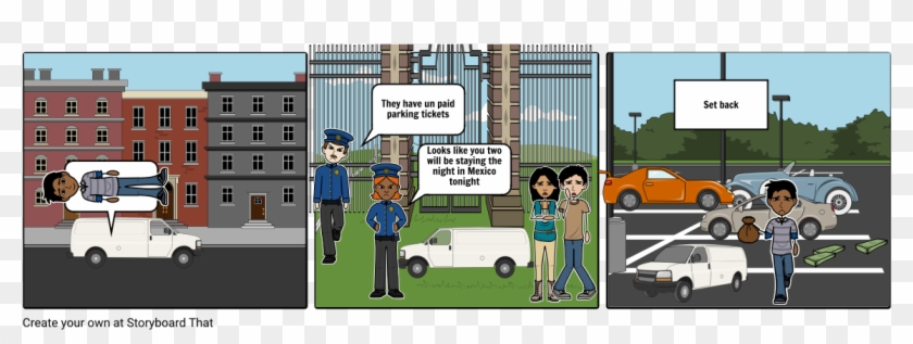 Carlitos Boarder - Storyboard Of Goodnight Mr Tom Clipart #774912