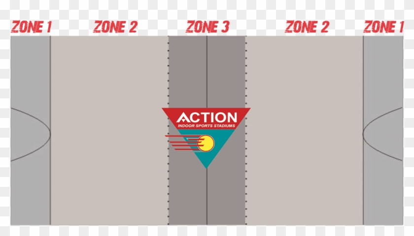 Action Dodgeball Zones - Action Indoor Sports Clipart #774950