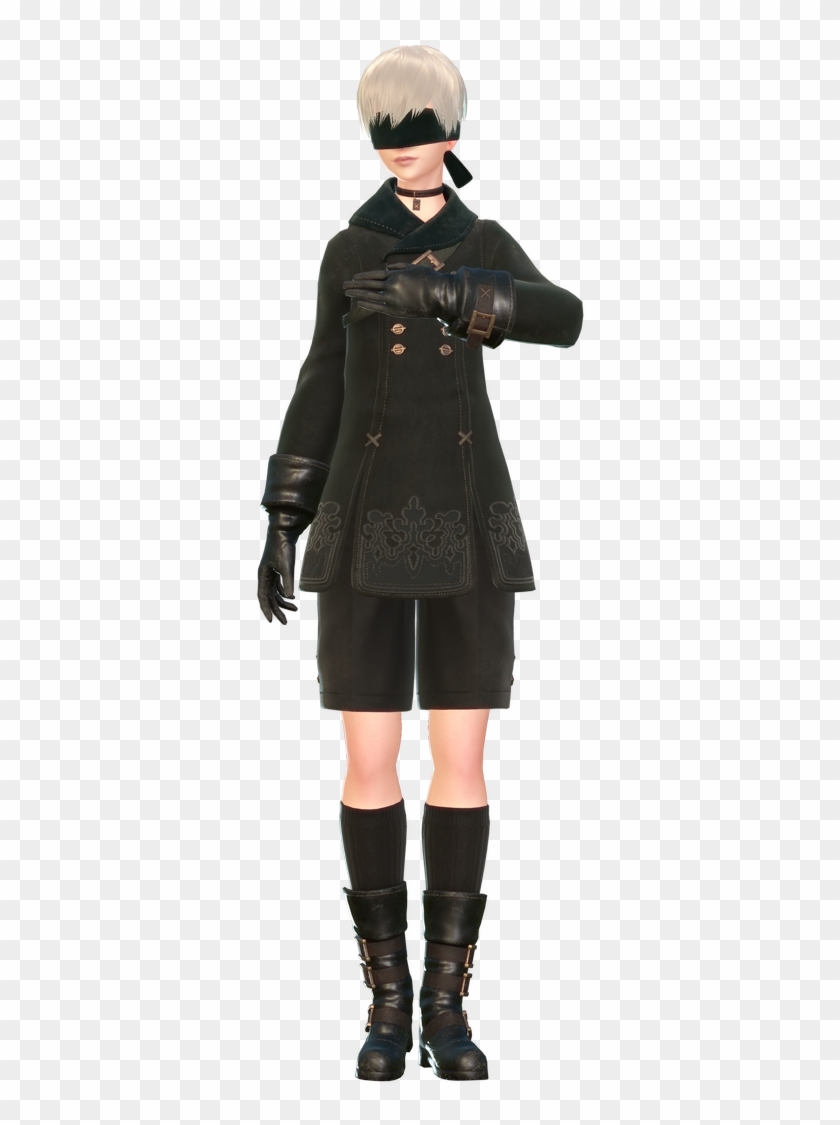 2b - Nier Automata 9s Shoes Clipart