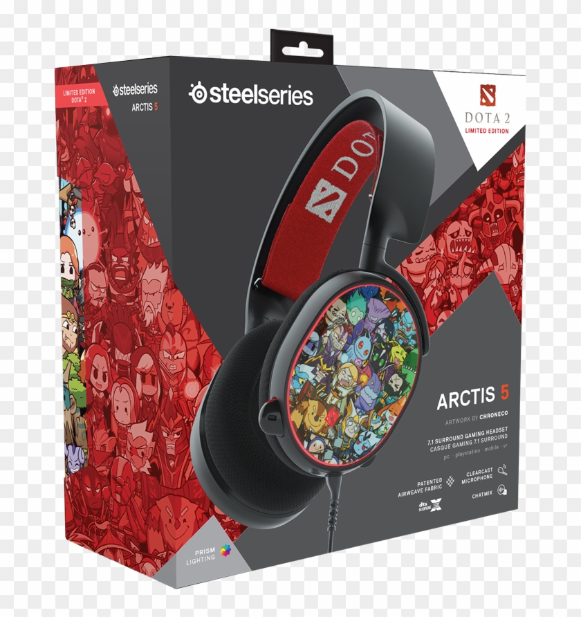 Steelseries Arctis - Arctis 5 Dota 2 Clipart #775401